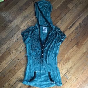 Miss Me hooded soft shirt